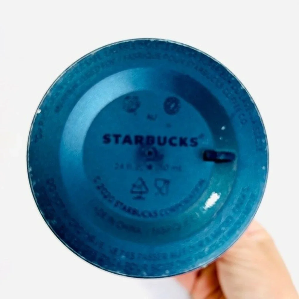 Starbucks 24oz. Reusable Holiday Cold Cup - Candy Canes